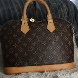 Louis Vuitton Brown Monogram Handbag